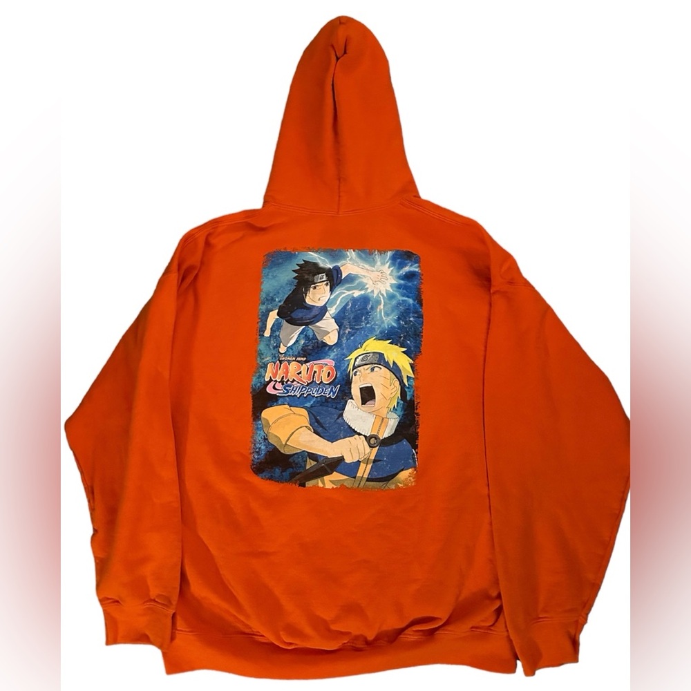 Vintage 2002 Naruto Shippuden Ripple Junction Shonen Jump Hoodie Anime Manga XL